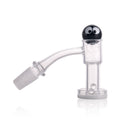 Premium glass dab rig black