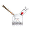 MJ Arsenal x TYSON 2.0 Punch-Out Bubbler Wholesale | Premium Glass Piece