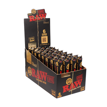 RAW Black King Size cones wholesale