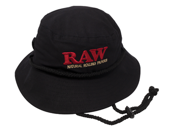 RAW Smokermans Hat Black King Size – Wholesale Cannabis Apparel for Head Shops