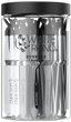 white rhino- REVERSE TWEEZER WITH SILICONE CAP - 30 COUNT JAR