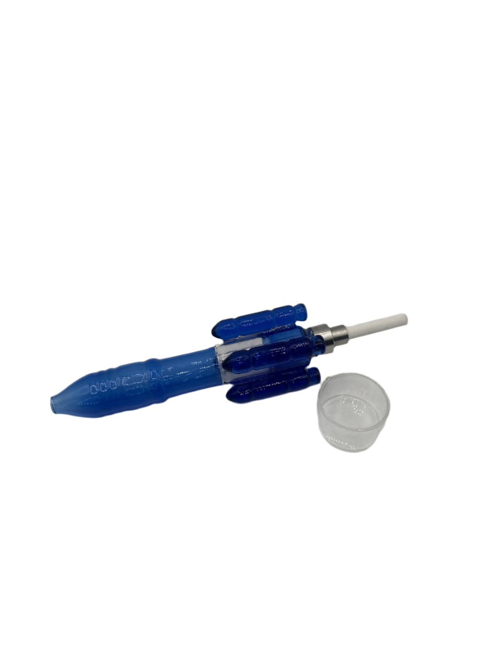Rocket-shaped nectar collector available in five vibrant colors