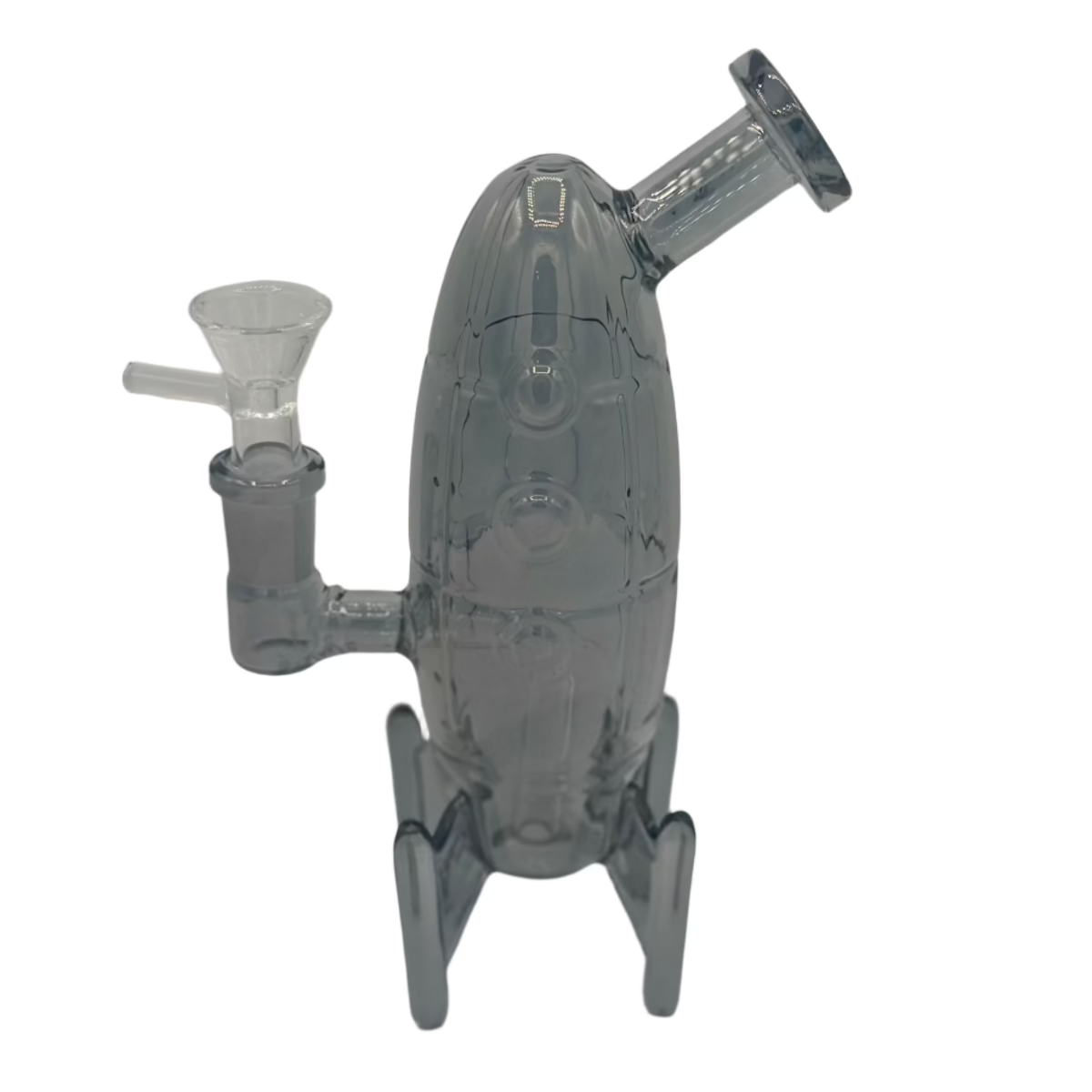 Rocket glass Bong grey