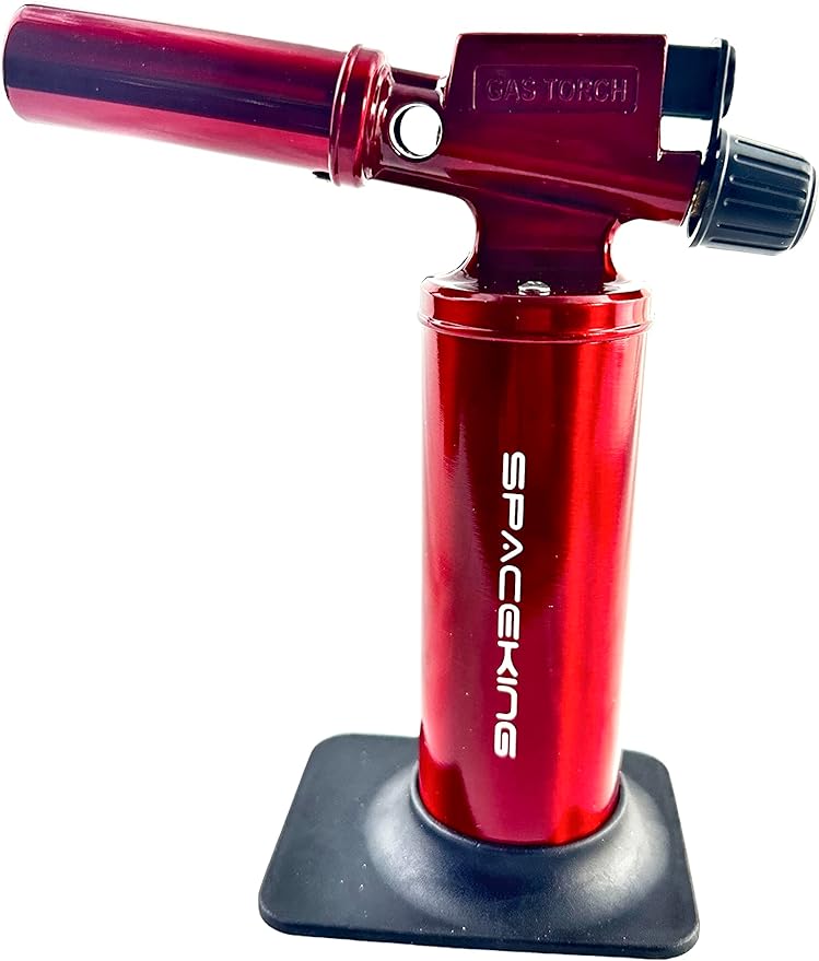 Get the SPACEKING Premium Butane Torch in bulk – perfect for cannabis accessory wholesalers and smoke shops. Powerful, refillable, and built for performance.