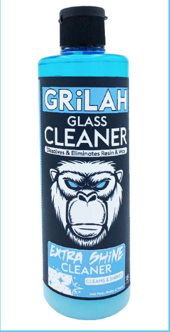 GRILAH Glass Cleaner 4oz – ISO Formula for Spotless Shine