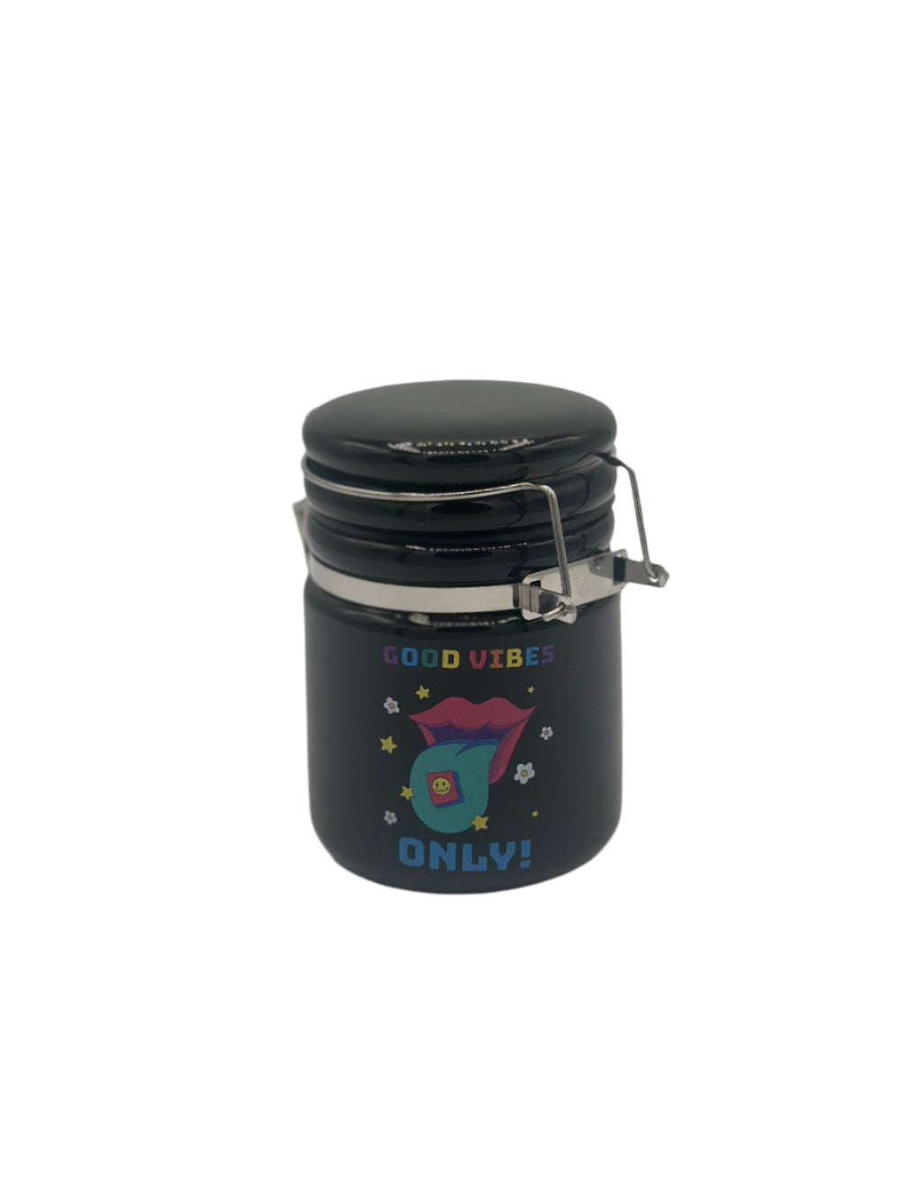 Smell-proof ceramic herb jar