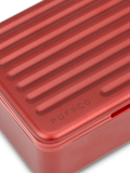 Stylish Puffco travel case in sunrise tones –