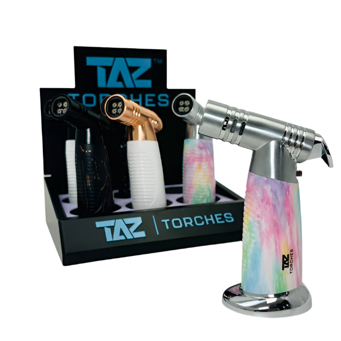 TAZ four flame torch with click button ignition – display of 6