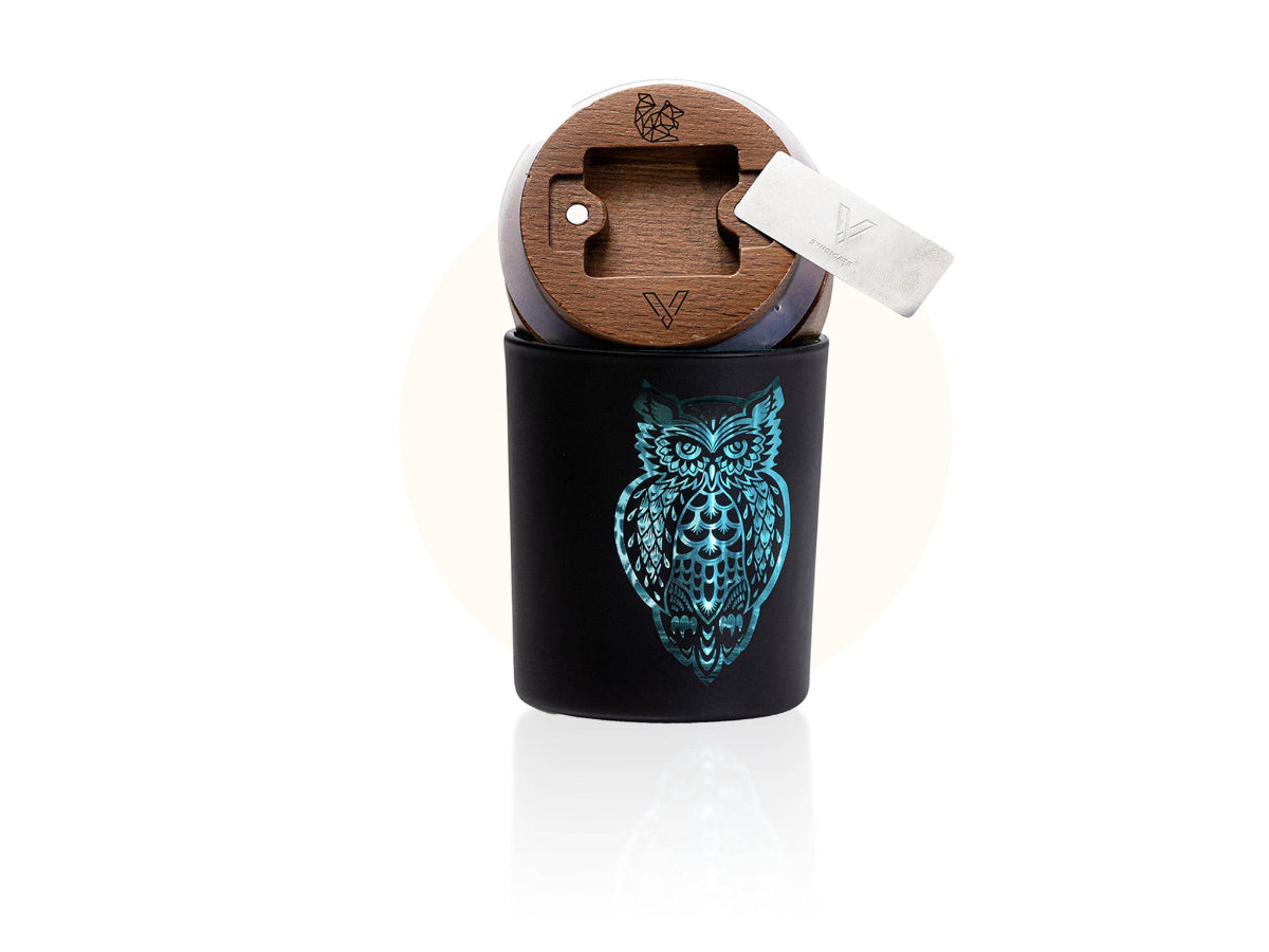 V Syndicate Solestash – Medium Storage Jar with Magnetic Grinder Lid