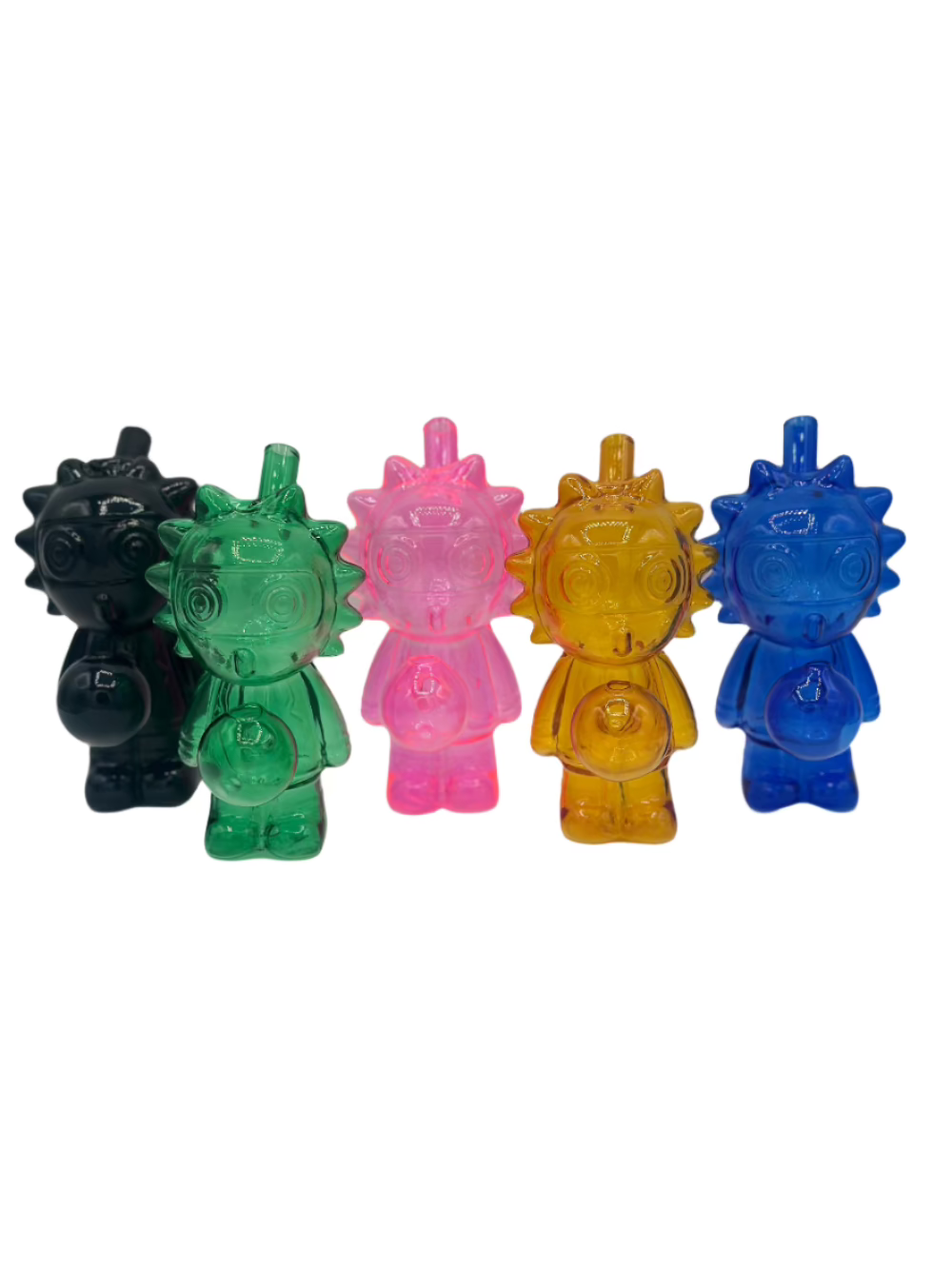 Wholesale cartoon oil burner pipes made from durable glass