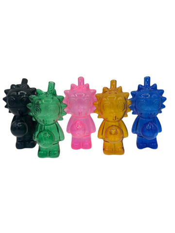 Wholesale cartoon oil burner pipes made from durable glass