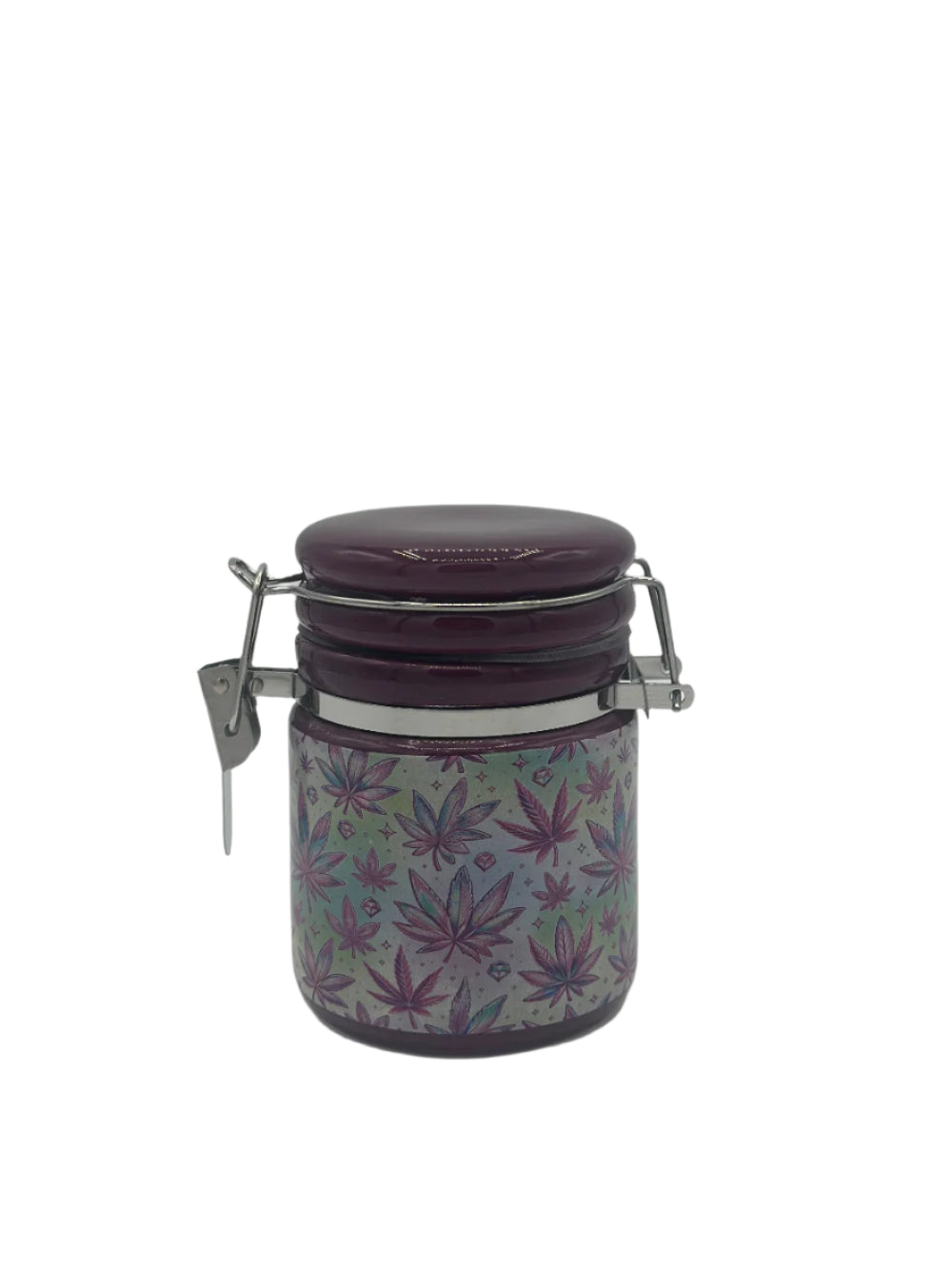 Wholesale ceramic herb jar with airtight lid for storage