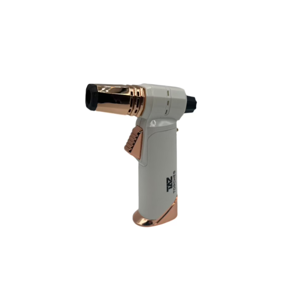 Wholesale gun-shaped torch lighters with turbo flame - 6 unit display box