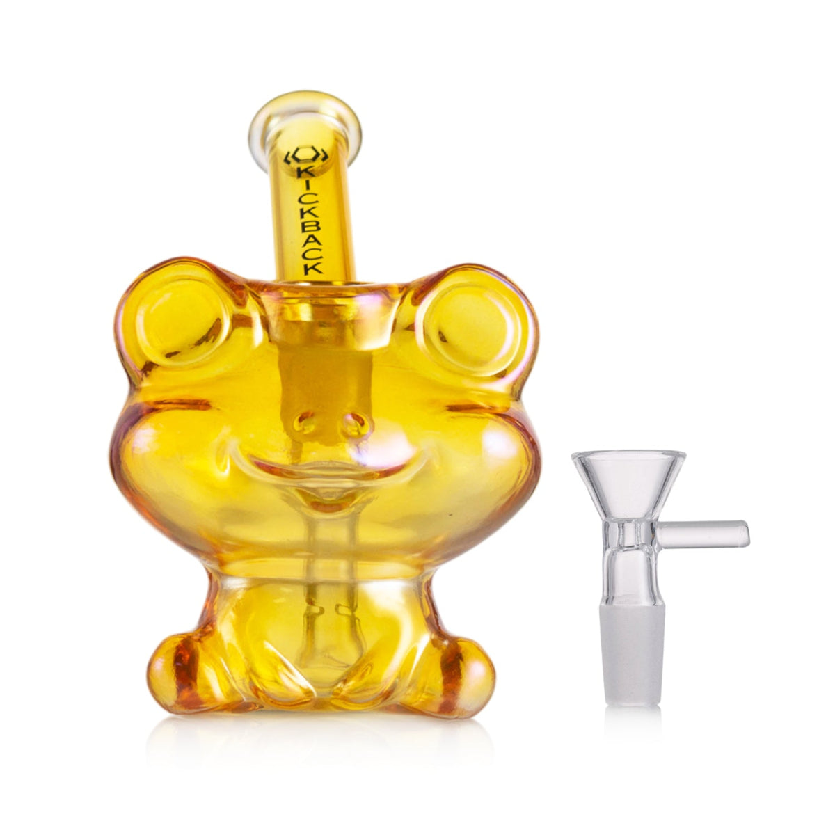 animal-themed glass bong