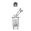 Dr Dabber Switch2 Compatible Seed of Life Perc Attachment By Calibear
