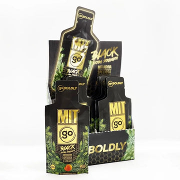 MIT 45 GO BOLDLY BLACK Extra Strength Extract - 12 Packets (1 Box)