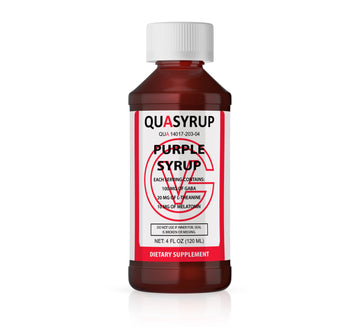 Wocklean Purple Relaxation Syrup – 4oz Bottle