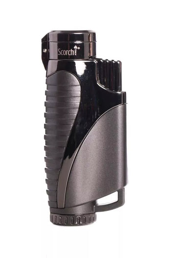 Scorch Torch - Turbo 3-Flame Flip open torch | See thru-Butane | 12pc/Box | ST61648
