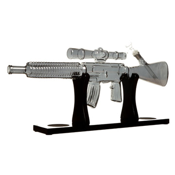 Sniper Gun Glass Water pipe | 2Ft Long | WP4501