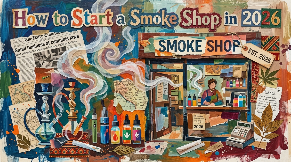 How to Start a Smoke Shop in 2026: Costs, Licenses, Inventory & Wholesale Guide