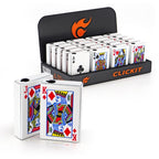 PLAYING CARD-LIGHTER DISPLAY- 20CT