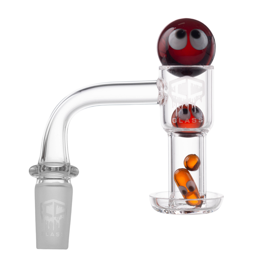 IC GLASS - 14mm  Male 90¬∫ | DOUBLE WELD | BEST QUALITY | Terp Ball Grabber Included