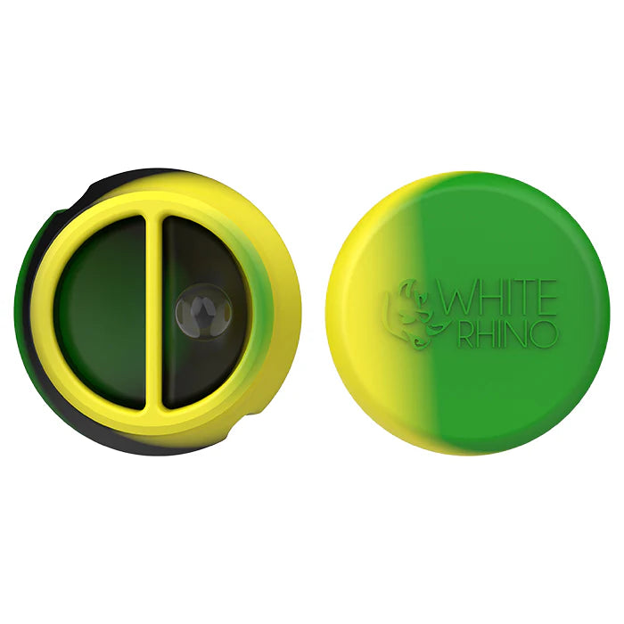 WHITE RHINO- DIAMOND SPINNER SILICONE JAR ORIGINAL -| 45 COUNT