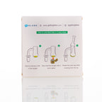 IC Glass - Aeolus | 14mm 90D Quartz Banger | Cold Start Kit | 5 colors