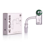 IC Glass - Hanging | 14mm 90D Quartz Banger | Includes Carb Cap, Terp Balls & Sticker | 5 Colors