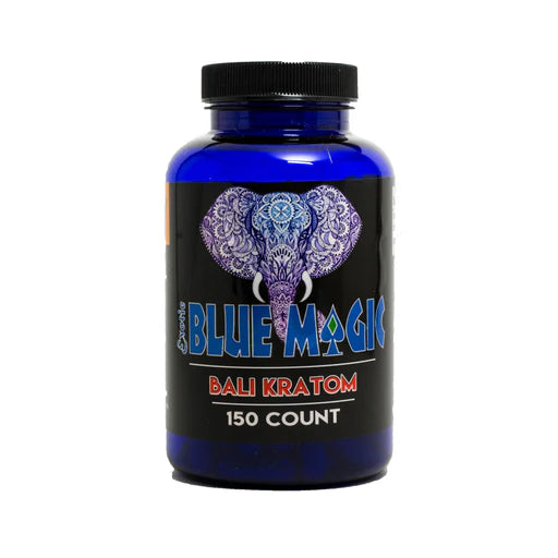 Blue Magic Kratom - 150 Count Capsules