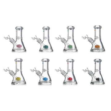IC GLASS Heavy Base Beaker – 10 Inch, 9mm Thick Glass Water Pipe
