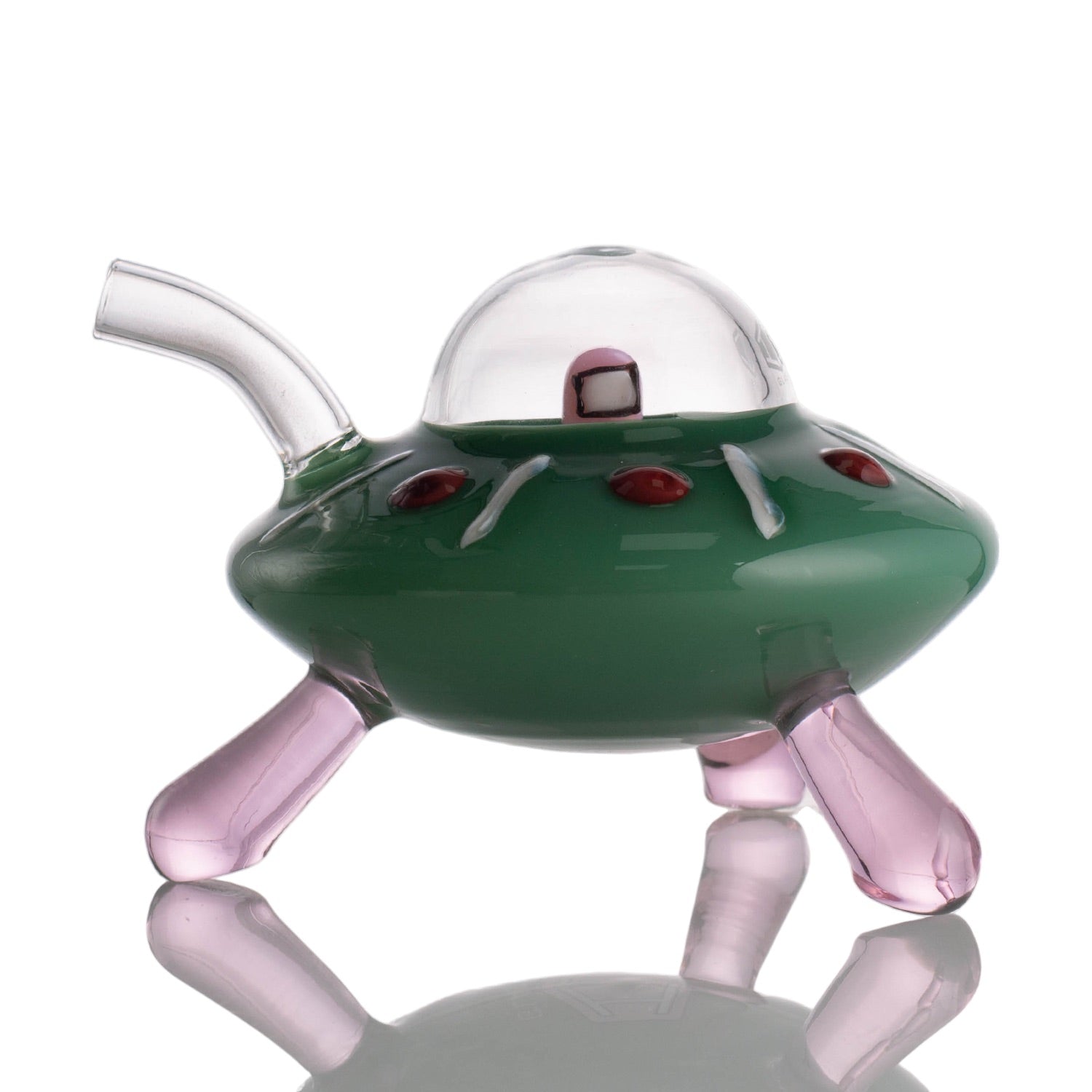 IC GLASS - Unidentified Flying Toke  Dab Rig | Assorted 3 Colors