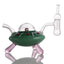 IC GLASS - Unidentified Flying Toke  Dab Rig | Assorted 3 Colors