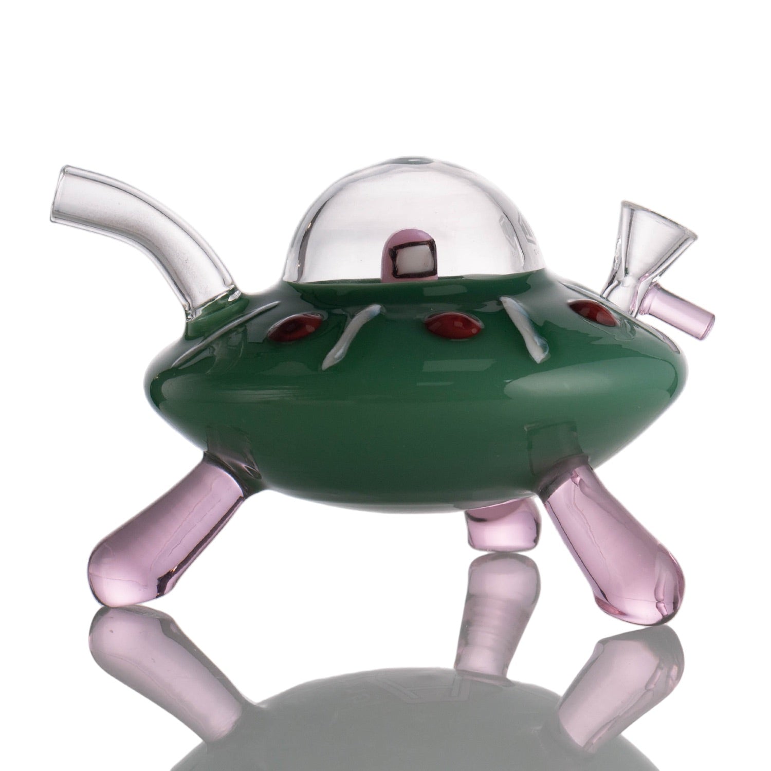 IC GLASS - Unidentified Flying Toke  Dab Rig | Assorted 3 Colors