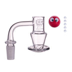 IC Glass - Agassiz | 14mm 90D Quartz Banger | Includes Carb Cap, Terp Balls & Sticker | 5 Colors