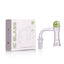 IC Glass - Peters | 14mm 90D Quartz Banger | Includes Carb Cap, Terp Balls & Sticker | 5 Colors