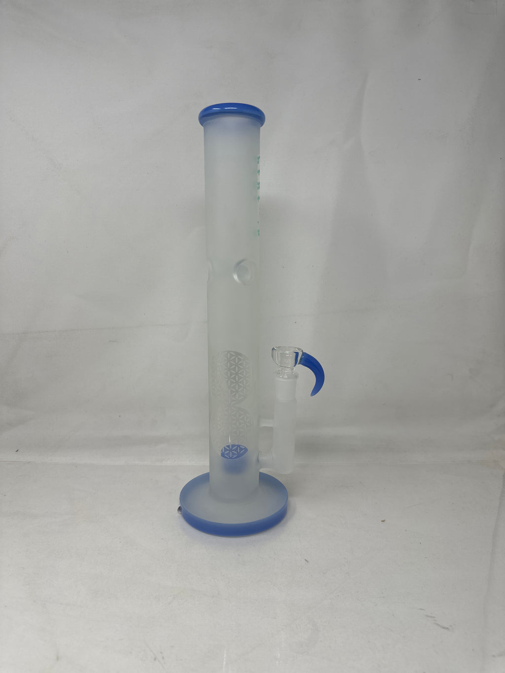 King Pluto - Frosted Design Straight Shooter with Designer bowl piece| WP4506