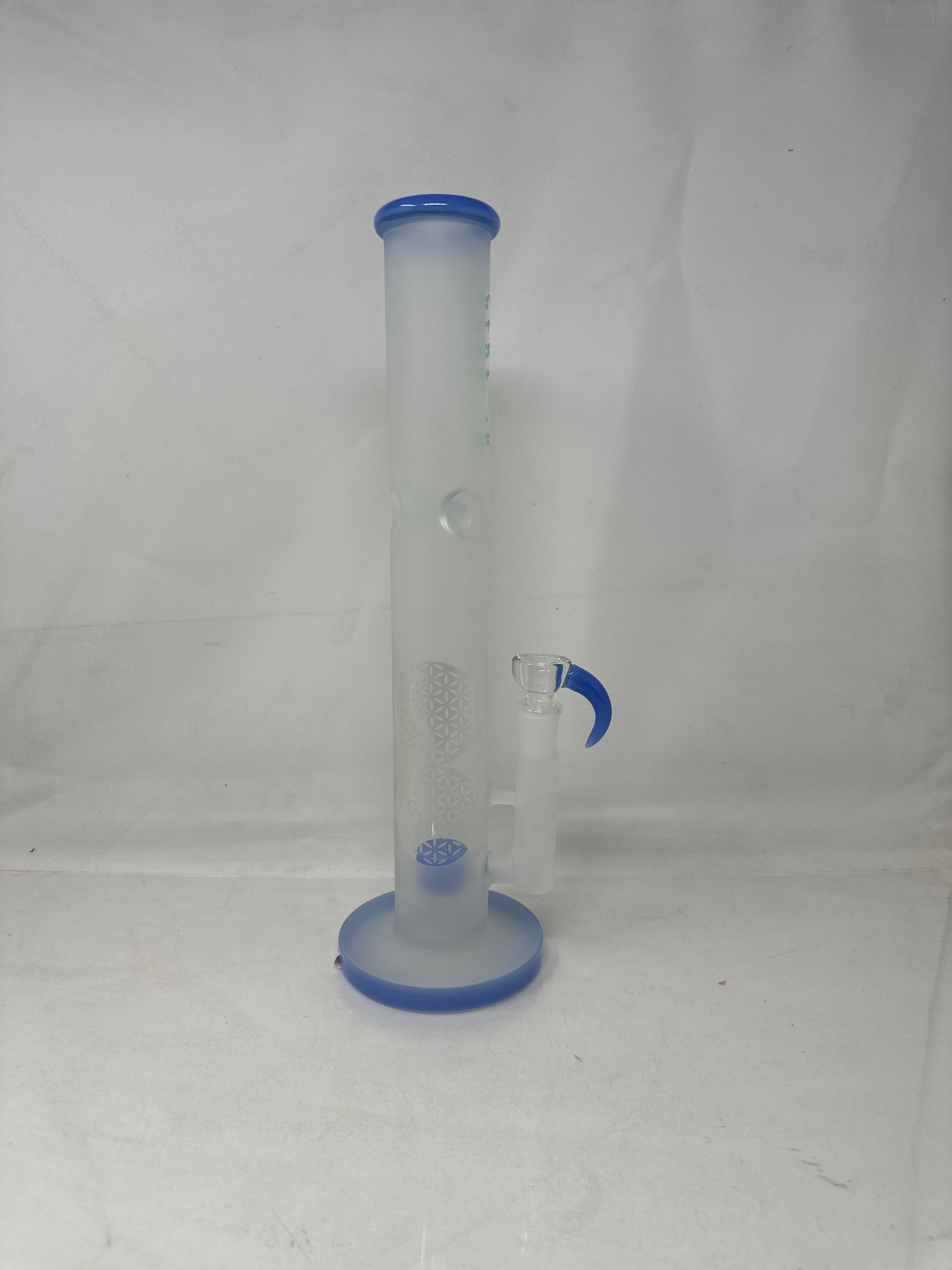 King Pluto - Frosted Design Straight Shooter with Designer bowl piece| WP4506