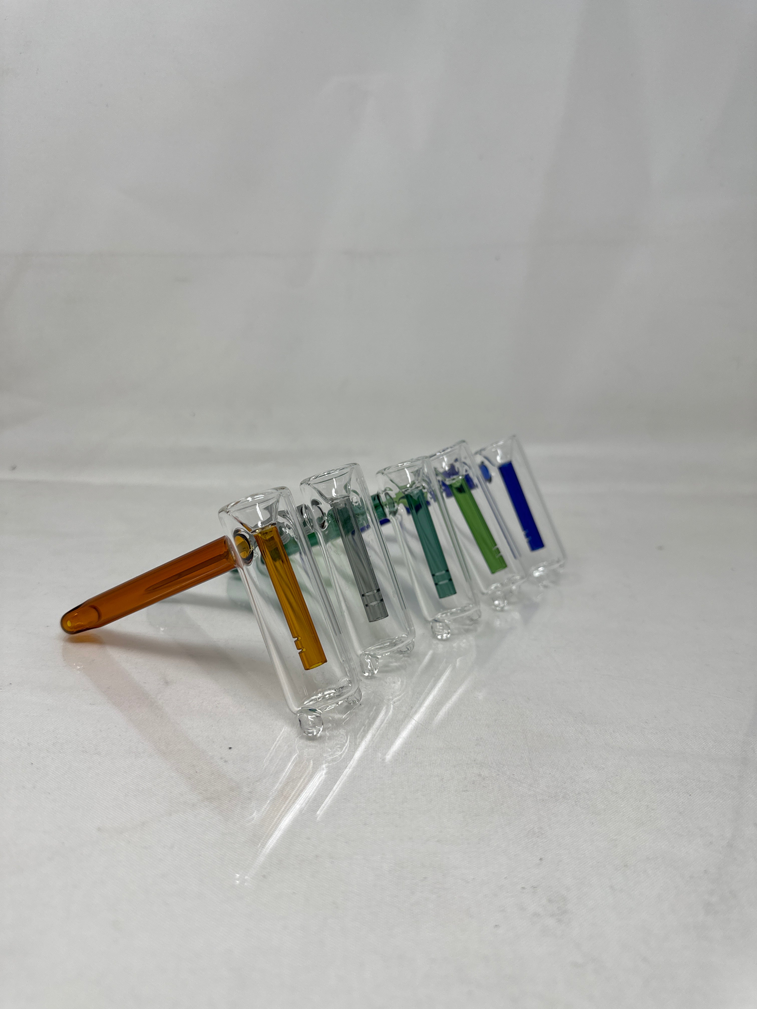 Hammer Bubbler with colored downstem & Neck | Pack of 5 colors | BB120 Main image