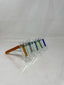 Hammer Bubbler with colored downstem & Neck | Pack of 5 colors | BB120