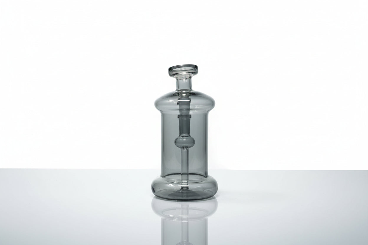 Cylindrical Rig with Matching Bowl Piece | Wholesale Smoking Accessories Supplier| WP4056