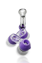 IC Glass - Triple chamber bubbler | Available in 3 Colors | ICHP3090