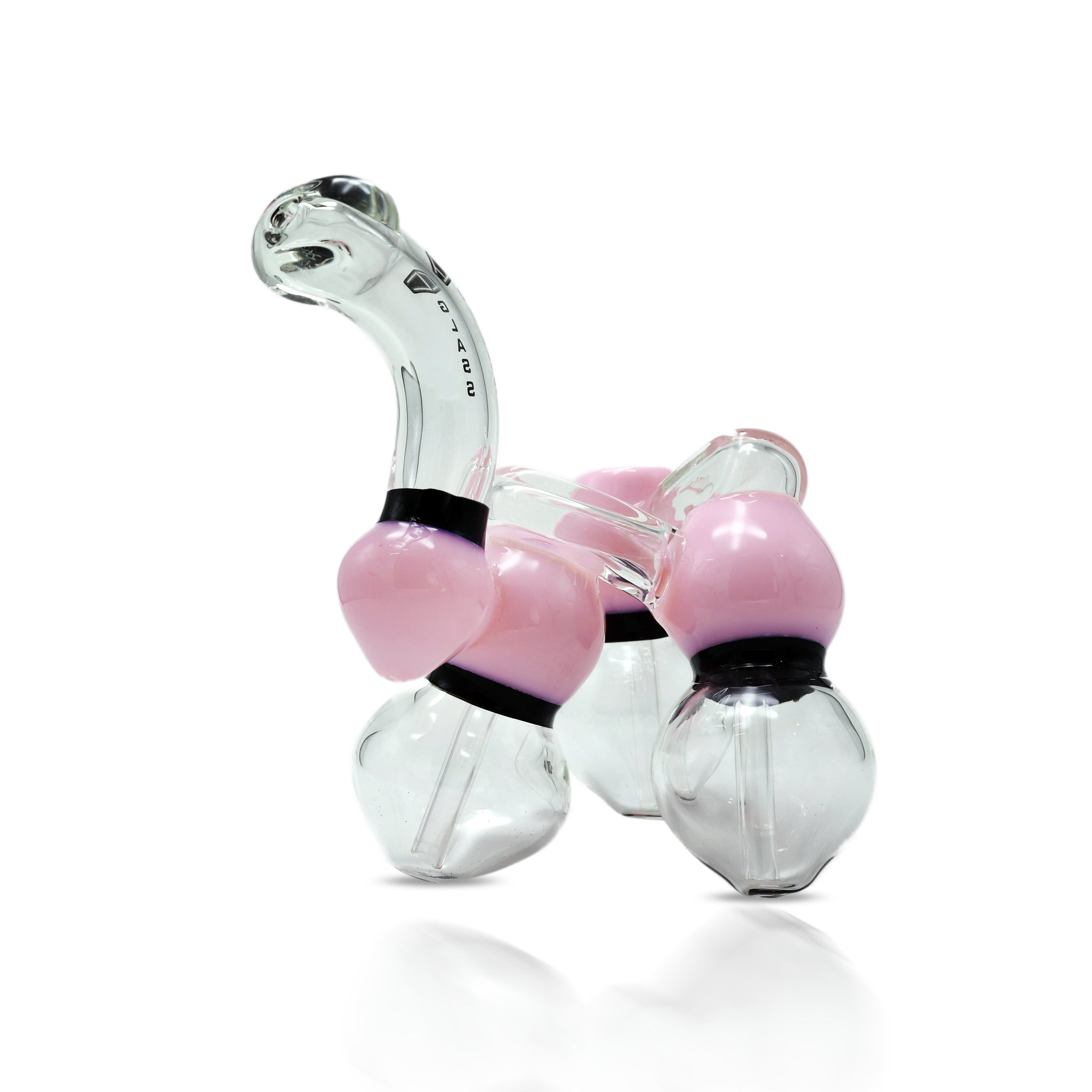 IC Glass - Triple chamber bubbler | Available in 3 Colors | ICHP3090