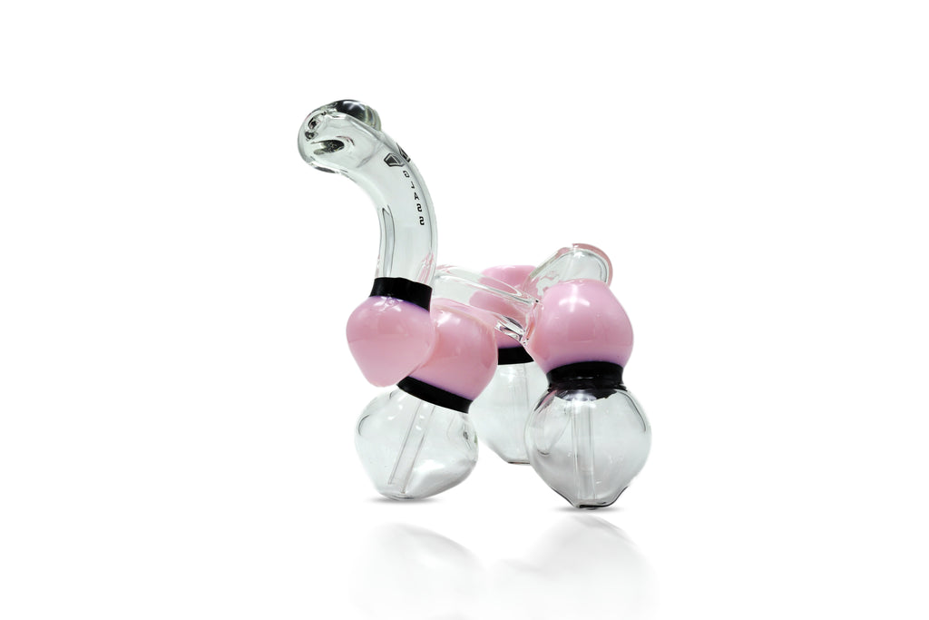 IC Glass - Triple chamber bubbler | Available in 3 Colors | ICHP3090