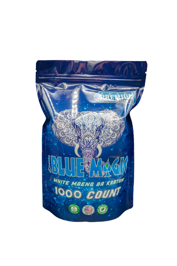 Blue Magic Kratom - 1000 Count Capsules | Premium & Potent