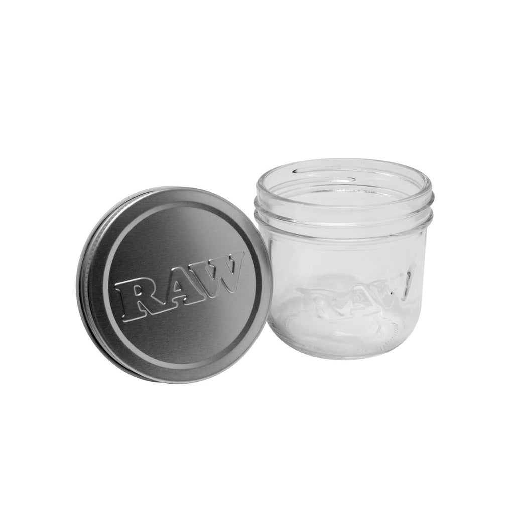 Raw Mason Jar | 10oz | 6PACK