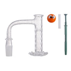 IC Quartz - Crystal 2nd Gen | 14mm 90D Banger | Includes Terp Ball Grabber | 5 Colors