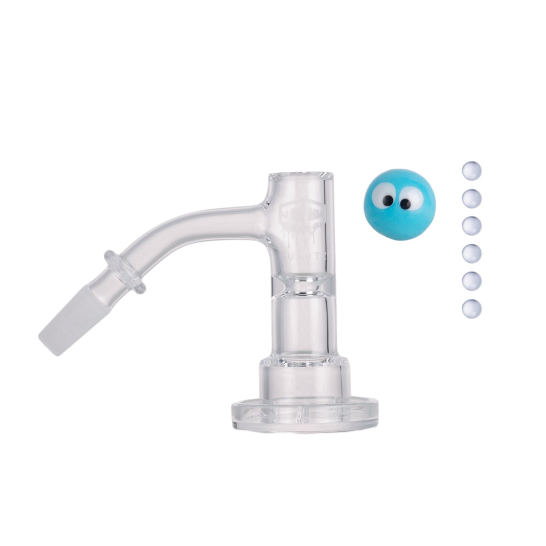 IC Glass - Haze |ICQ1106-10M45 10MM Male 45° Banger
