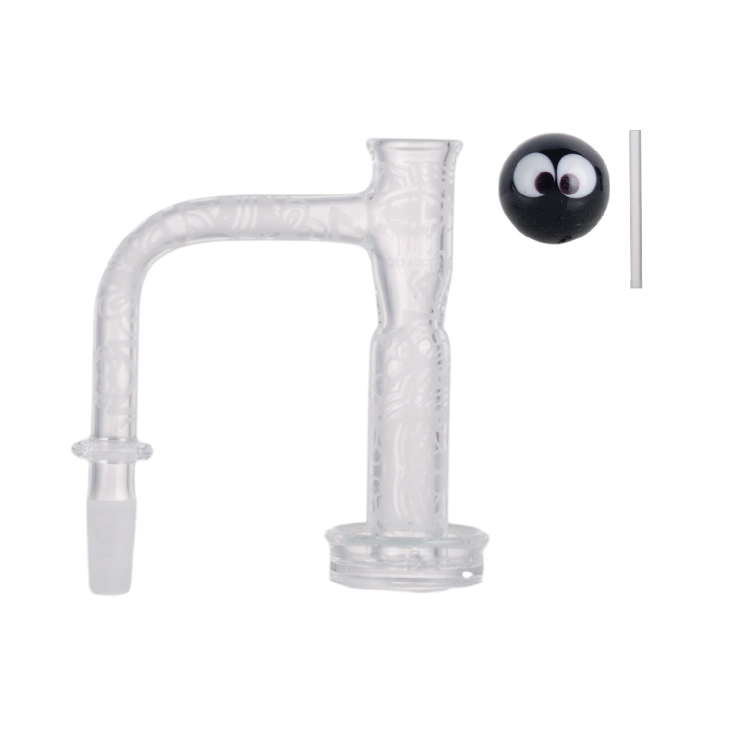 IC Quartz - Voyager 3rd Gen | 10mm 90D Banger | Includes Carb Cap, Terp balls | 5 Colors Secondary image