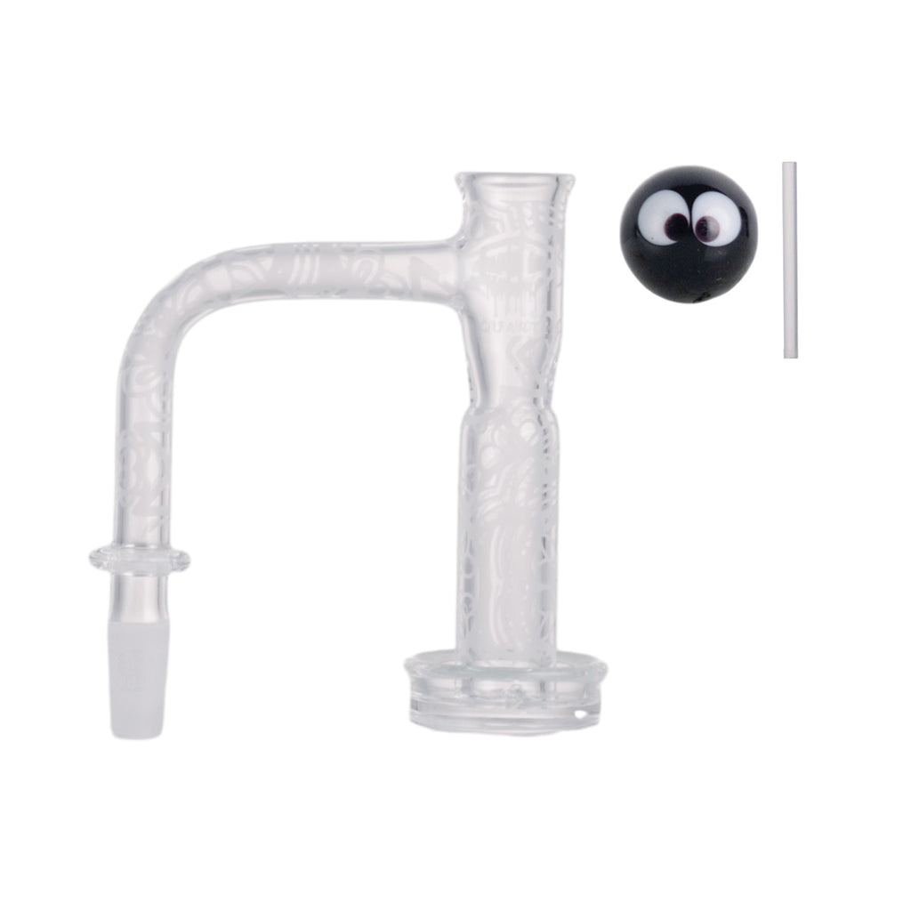 IC Quartz - Voyager 3rd Gen | 10mm 90D Banger | Includes Carb Cap, Terp balls | 5 Colors